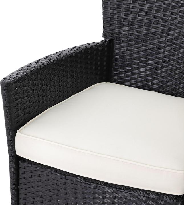 Image du produit Casaria Chaises de jardin en polyrotin