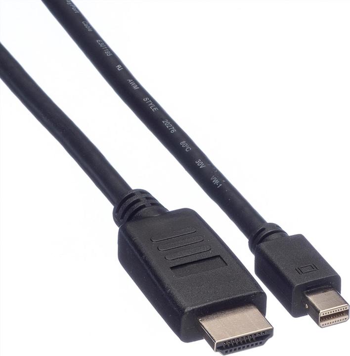 Value Mini DisplayPort — HDMI (Typ A) (1 m, DisplayPort, HDMI)