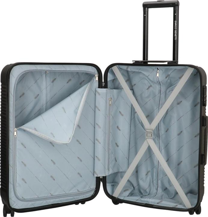 Image du produit Enrico Benetti Ensemble de trolley 3 places Louisville (104 l, Bagage à main (jusqu'à 50l), M (50 - 90l), L (90 - 115l))