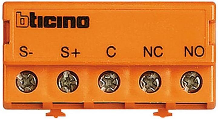 Bticino Relay with potentialf contact 346250 for door opener connection