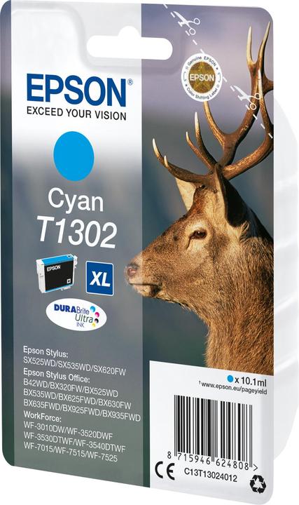 Produktbild Epson T1302 DuraBrite Ultra (C)