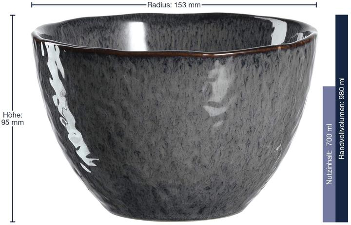 Immagine prodotto Leonardo Ciotola in ceramica 15 anthr. Matera (15 cm, 0.98 l, 1 x)