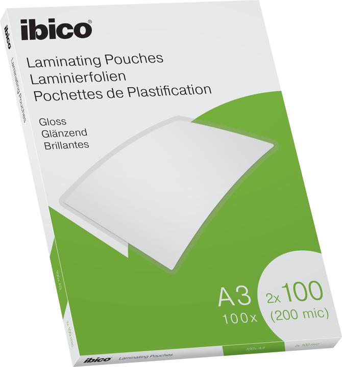Ibico Laminating foil (A3, 100 Piece, 100 µm)