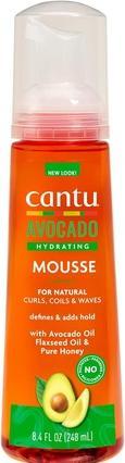 Cantu Avocado Hydrating Styling Mousse 248ml (248 ml, Schaumfestiger)