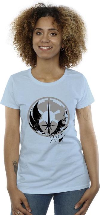Produktbild Star Wars ObiWan Kenobi Fractured Logos TShirt (XL)