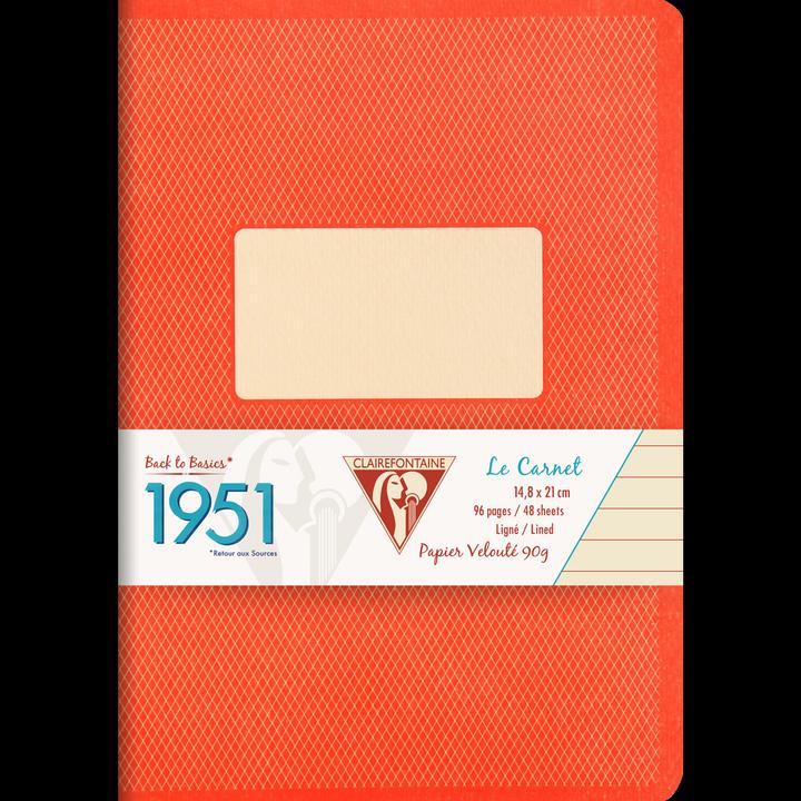 Image du produit Clairefontaine 1951 - Back to Basics (A5, À rayures, Non contraignant)