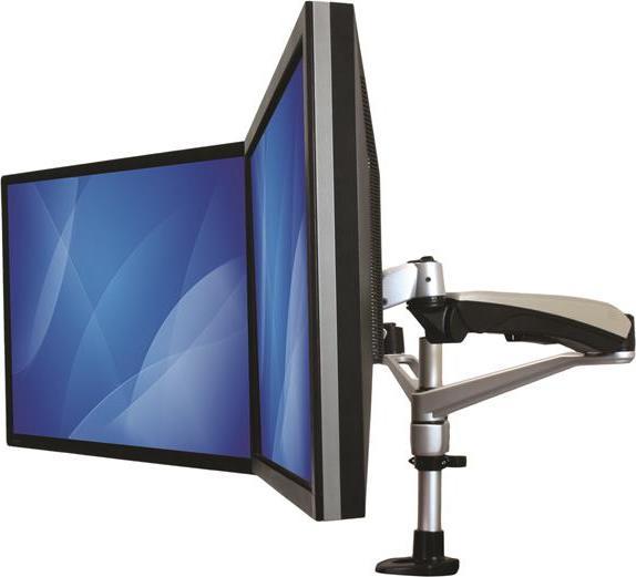 Immagine prodotto StarTech Supporto Per Doppio Monitor - Impilabile (Tavolo, 30")