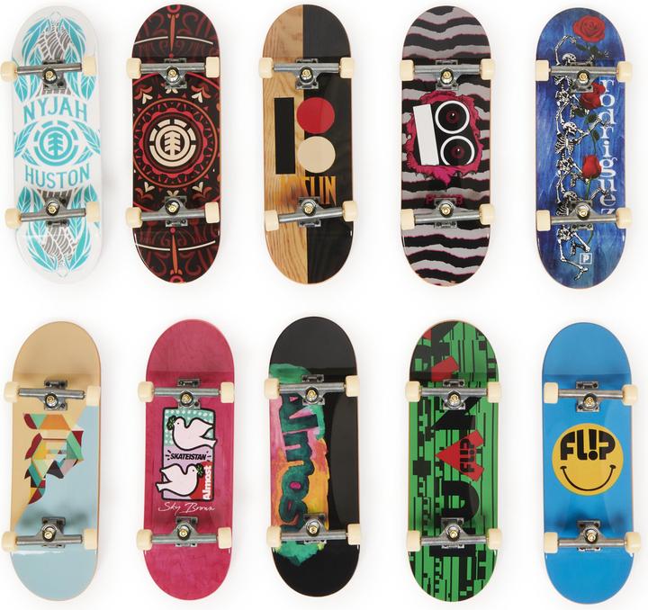 Spin Master Tech Deck - DLX Pro Fingerboard 10er-Set