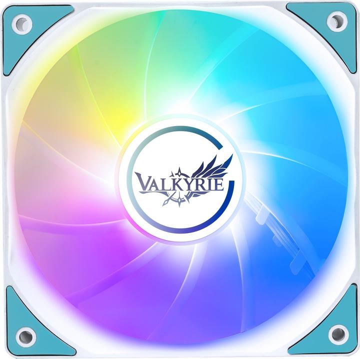 Actual product image Valkyrie Wentylator V12R ARGB White Reverse (120 mm, 1 x)