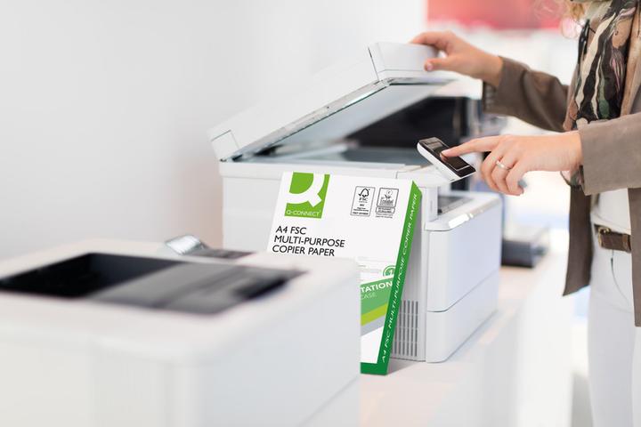 Actual product image Q-Connect Universal paper FSC, high white (80 g/m², 500 x, A4)