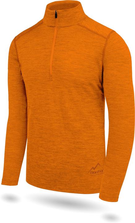 Immagine prodotto Normani Herren Merino Langarm mit 1/4 Zipper Canberra - 1583 (L)