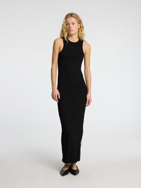 Produktbild Selected Femme Rippmuster Baumwoll Maxikleid (L)