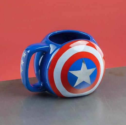 Produktbild Paladone Products Marvel mug Captain America Shield (300 ml, 1 x)