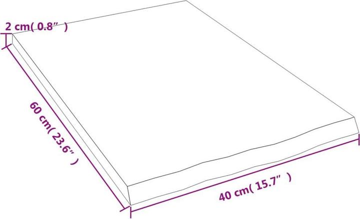 Image du produit VidaXL Lian (40 x 60 x 2 cm)