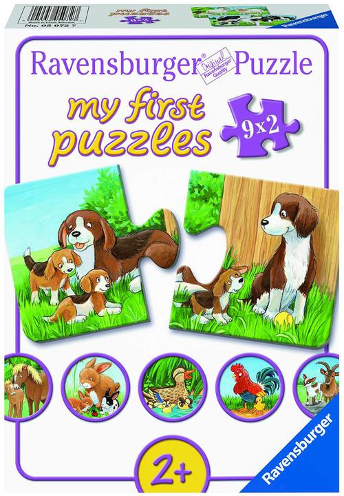 Produktbild Ravensburger Tierfamilien auf dem Bauernhof (2 Teile)