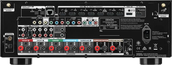 Image du produit Denon AVR-S950H (7.2 canaux, AM, FM)