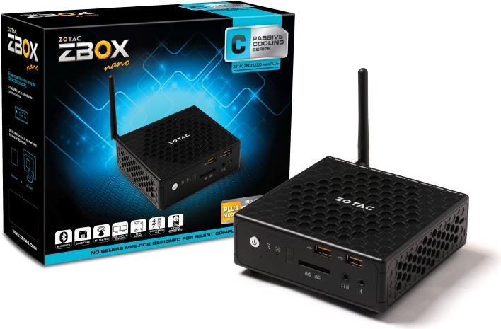 Produktbild Zotac ZBOX nano CI320 Plus (Intel Celeron N2930, 4 GB, 64 GB)