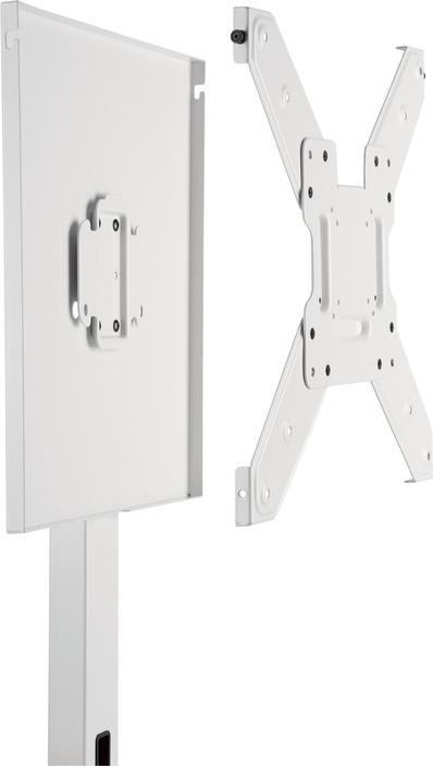 Produktbild Multibrackets Monitorhalter 37 bis 55", weiss, Tragkraft 35 kg (Tisch, 55")