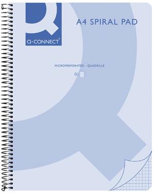 Immagine prodotto Q-Connect Taccuino a spirale (A5, Quadretti)