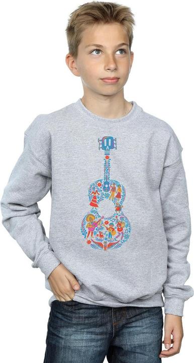 Immagine prodotto Disney Coco Guitar Pattern Felpa Ragazzi (116)