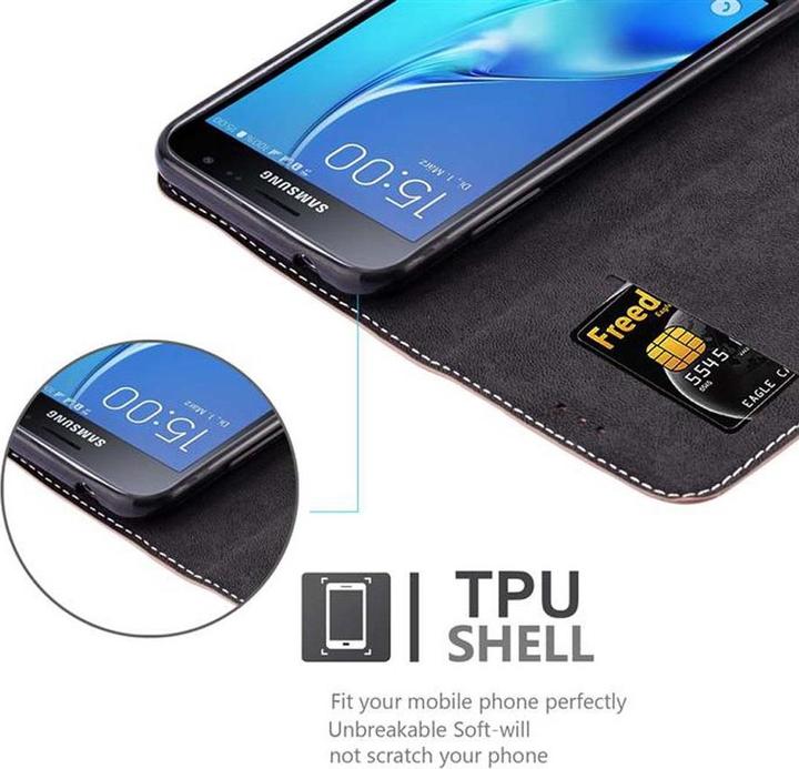 Productafbeelding Cadorabo Boek X Portemonnee Hoesje (Samsung Galaxy J3)