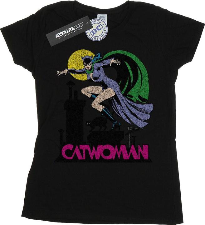 Produktbild Catwoman Crackle Logo TShirt (XXL)