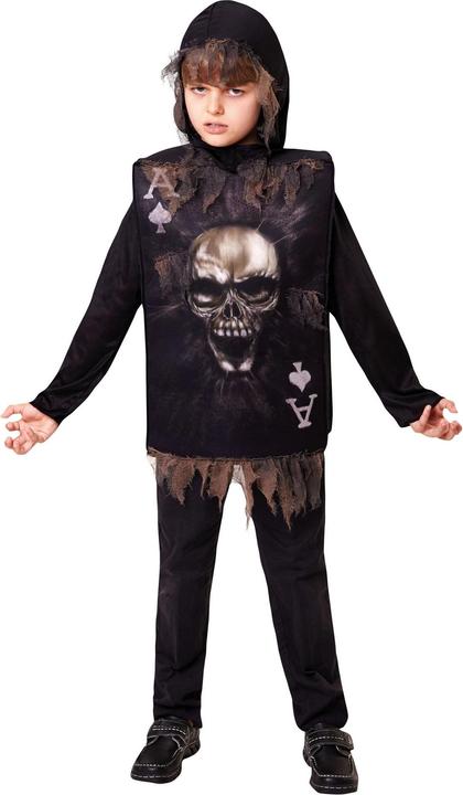Image du produit Bristol Novelty Tabard de carte à jouer squelette (M)