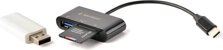 Actual product image Gembird UHB-CR3-02 (USB-C)