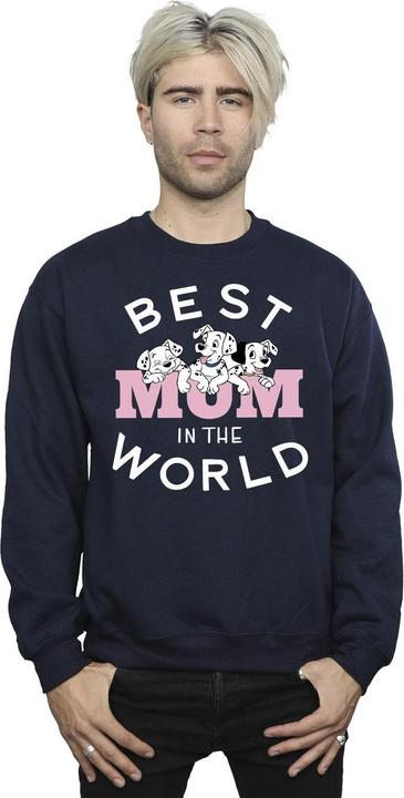 Immagine prodotto Disney 101 Dalmatians Best Mum In The World Felpa Uomo (S)
