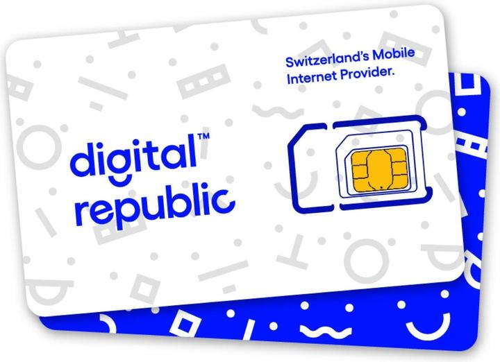Digital Republic SIM card Unlimited Internet for 365 days - High Speed (365 days unlimited 300 Mbit/s)