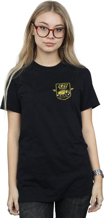 Immagine prodotto Disney Cars Cruz Ramirez Faux Pocket Logo Maglietta Ampia Donna (S)