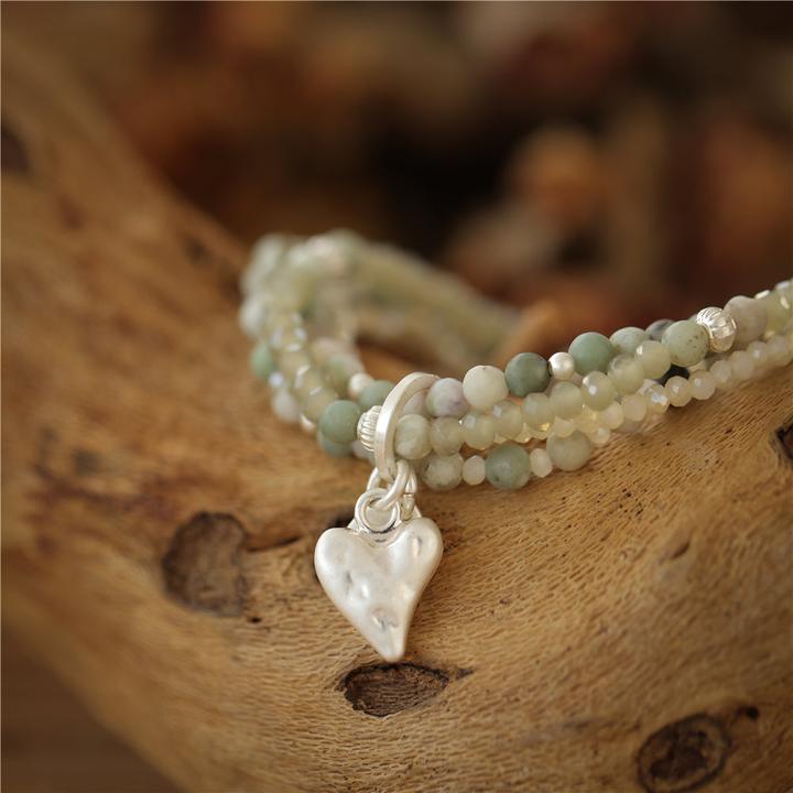 Produktbild Andreani Armband mit echter natürlicher Jade (8 cm, Steine)