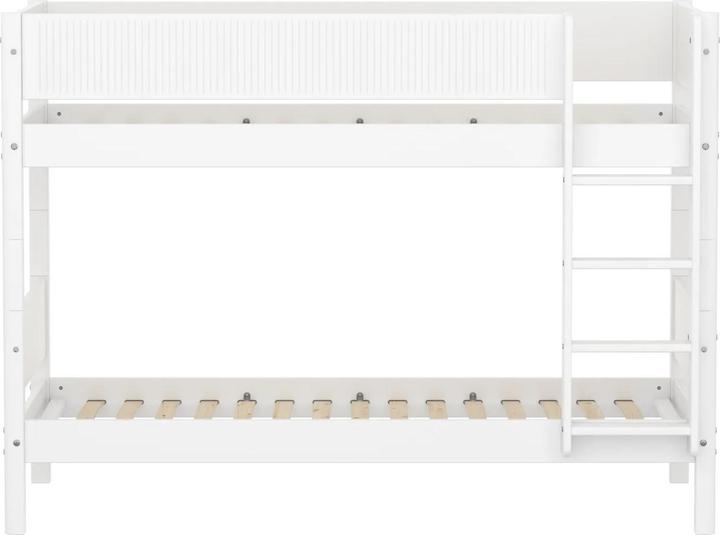 Produktbild Flexa Etagenbett White mit Rillen (90 x 200 cm)
