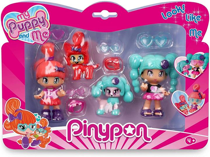 Image du produit GP Toys 4 Figurines Pinypon My Puppy And Me