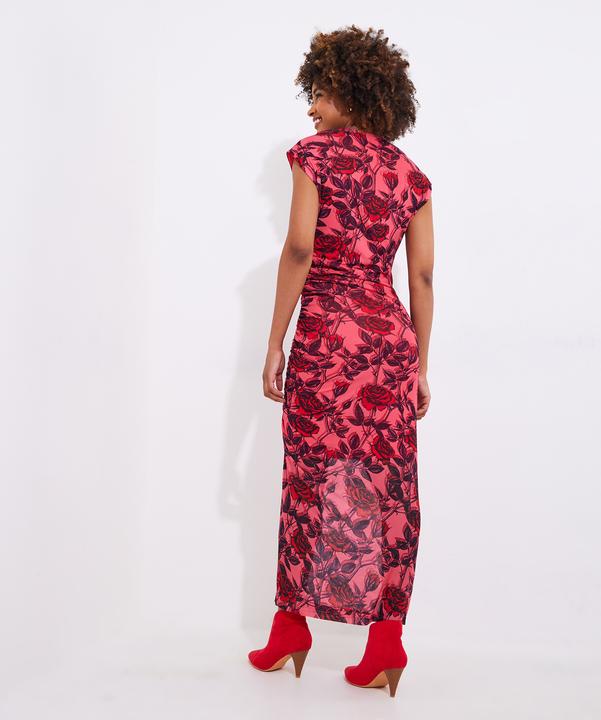Image du produit Joe Browns Rouched Floral Mesh Midi Dress (46)