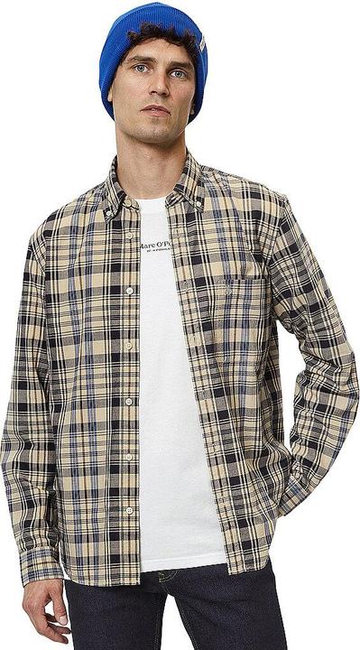 Actual product image Marc O'Polo Button Down Shirt Chest Pocket Mutli/Jonesboro C (S)