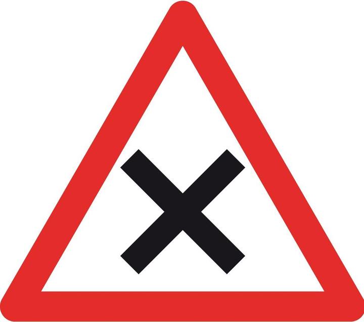 Produktbild Moravia Vortrittsignal 3.06, R1, Verzweigung mit Rechtsvortritt
