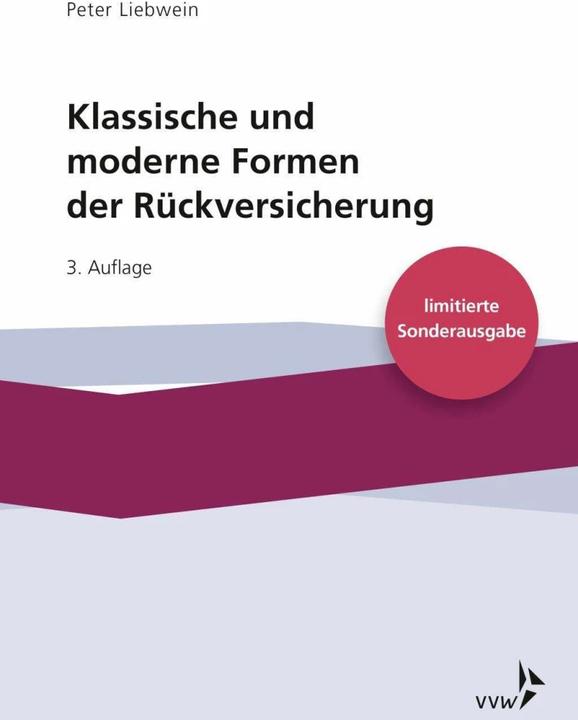 Actual product image Classic and modern forms of reinsurance (German, Peter Liebwein, 2018)