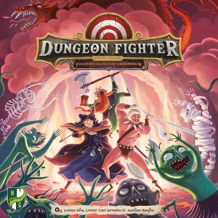 Immagine prodotto Horrible Guild HR046 - Dungeon Fighter: Volcano of Multiple Burns, 1-6 giocatori, 10 anni (edizione EN) (Tedesco)