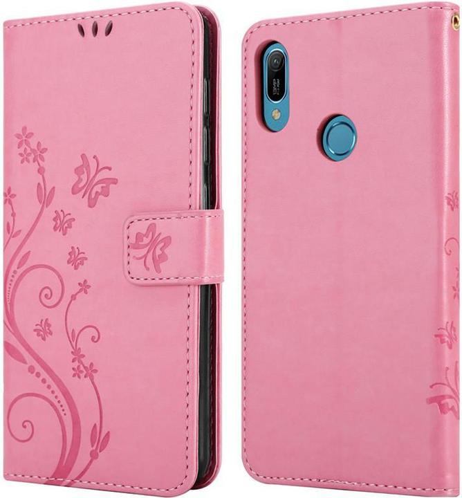Productafbeelding Cadorabo Bloemen Boekomslag (Huawei Y6 (2019))
