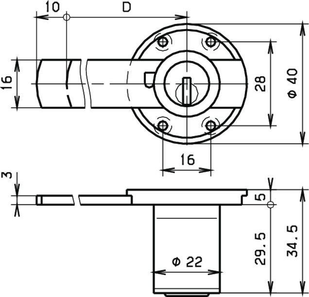 Actual product image Dormakaba KABA 8 deadbolt lock 2006 A multi-point locking