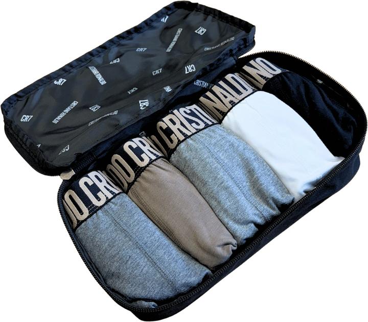 Produktbild CR7 Mens Trunk Cotton Stretch 5-Pack & Travel Bag (XL, 5er Pack)