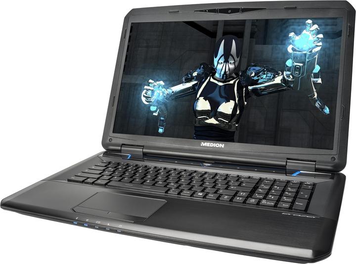Actual product image Medion Erazer X7833 (17.30", Intel Core i7-4710MQ, 16 GB, 128 GB, CH)