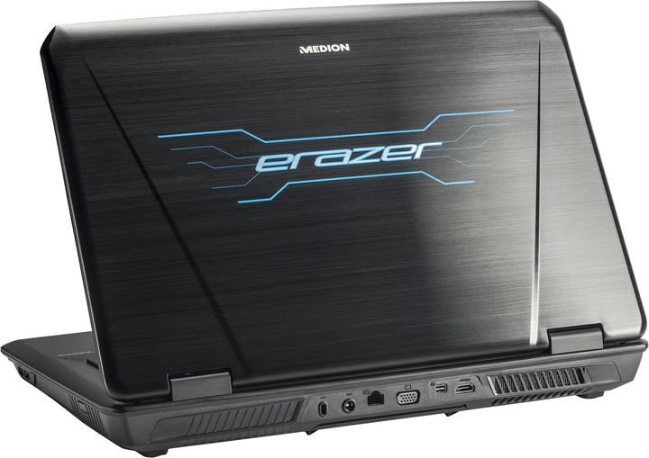 Actual product image Medion Erazer X7833 (17.30", Intel Core i7-4710MQ, 16 GB, 128 GB, CH)