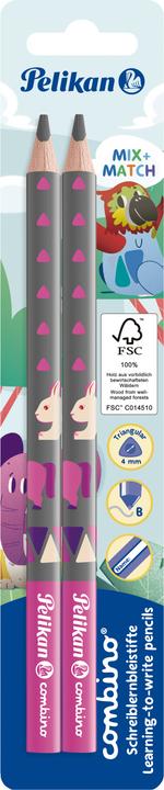Pelikan Bleistift Combino pink 2 Stück (B, 2 x)