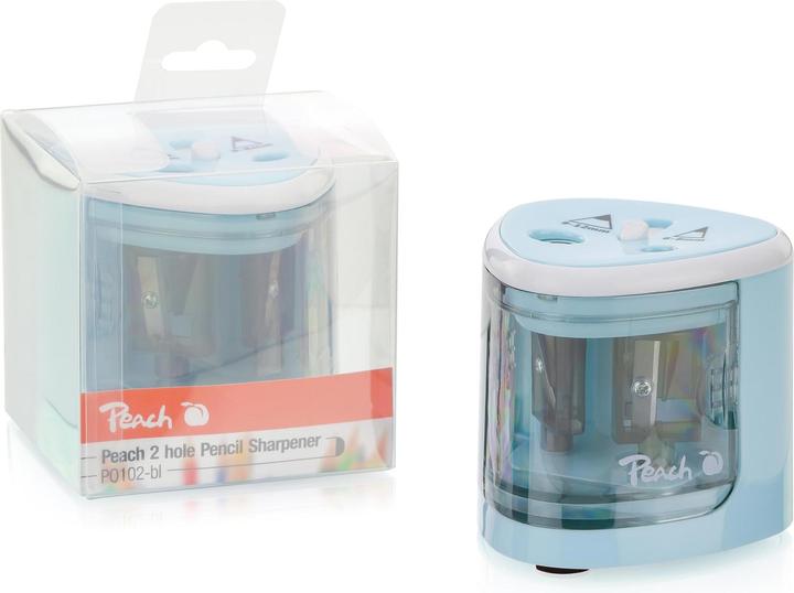 Productafbeelding Peach Puntenslijper PO102 Werkt op batterijen, blauw
