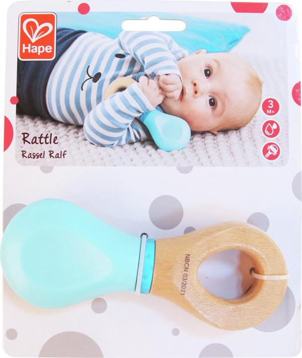Actual product image Hape Twist Rattle n' Roll Rammelaar
