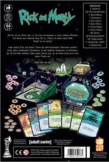 Produktbild Funbot 1023950 - Rick and Morty: 100 Tage - Kartenspiel, 2-4 Spieler, 16 Jahren (DE-Ausgabe) (Deutsch)