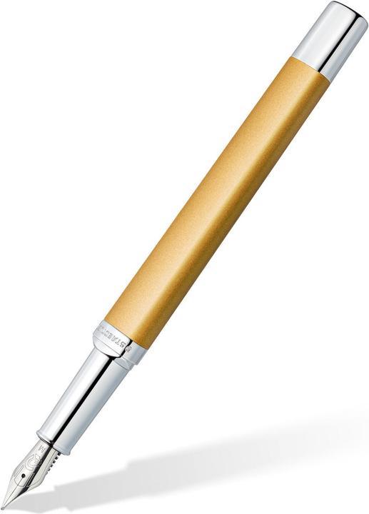 Actual product image Staedtler Fountain pen triplus M, refillable (Glorious Gold, 1 x)