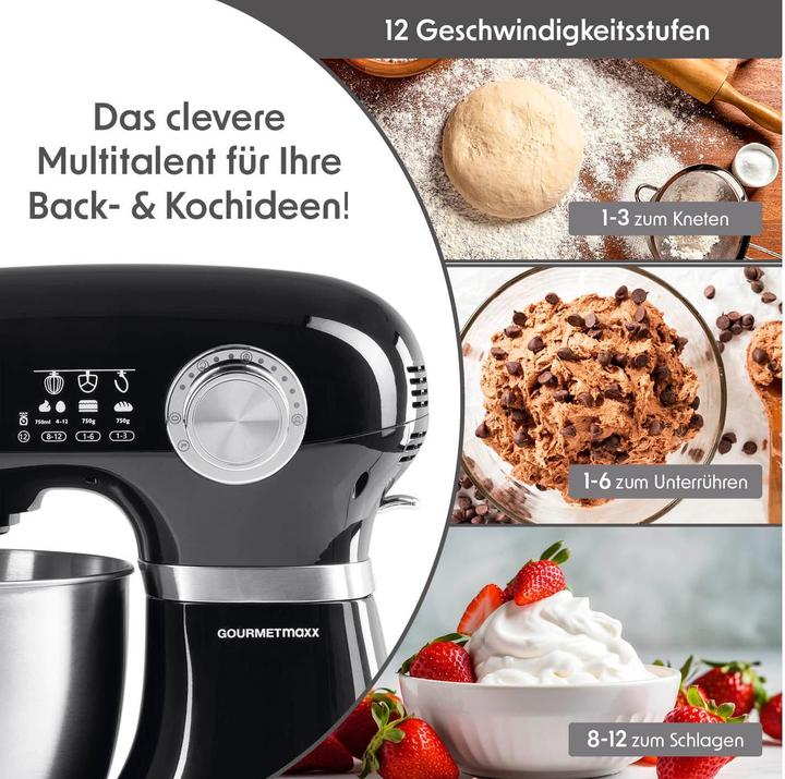 Produktbild Gourmetmaxx Küchenmaschine (1000 W)